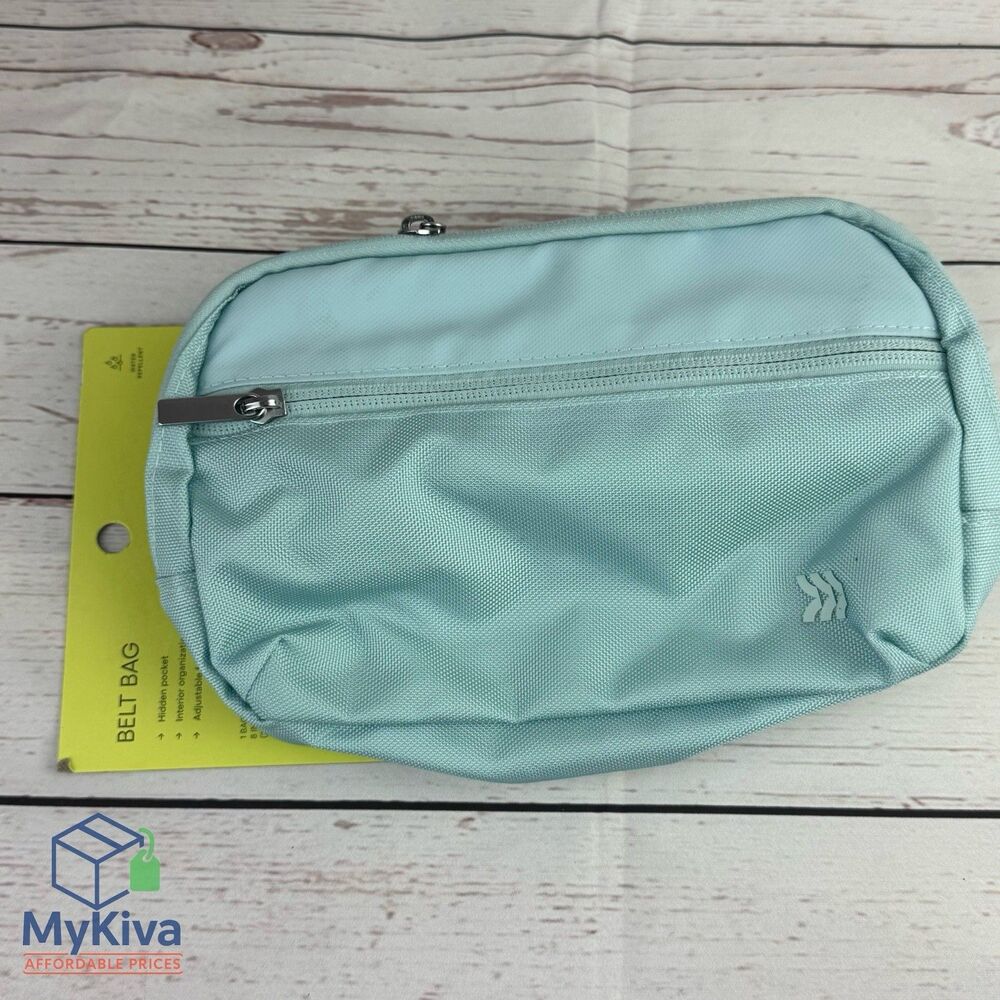 Belt Fanny Pack All In Motion Mint Adjustable Strap Recycled Polyester
